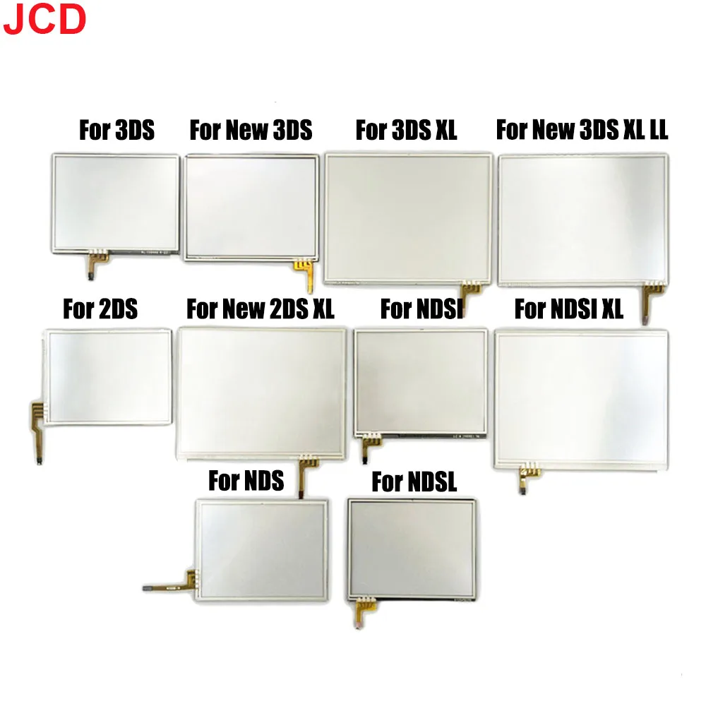 JCD 1pcs For 3DS / New3DS / New 3DS XL / 2DS / NDS / NDSI / NDSI XL Gaming Console Touch Screen Touch Glass Mirror Face