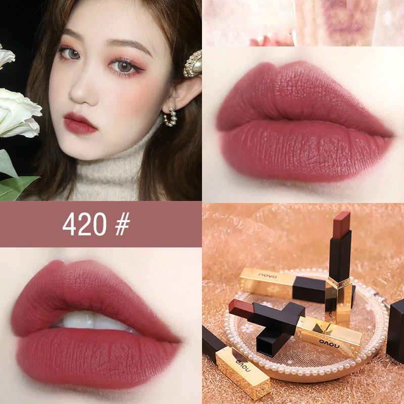 Губная помада матовая бархатная стойкая 5 цветов |