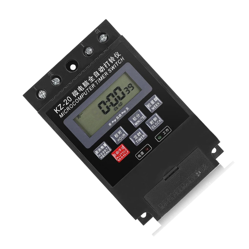 

Timer Switch Time Relay Bell Module Digital Display School Supplies