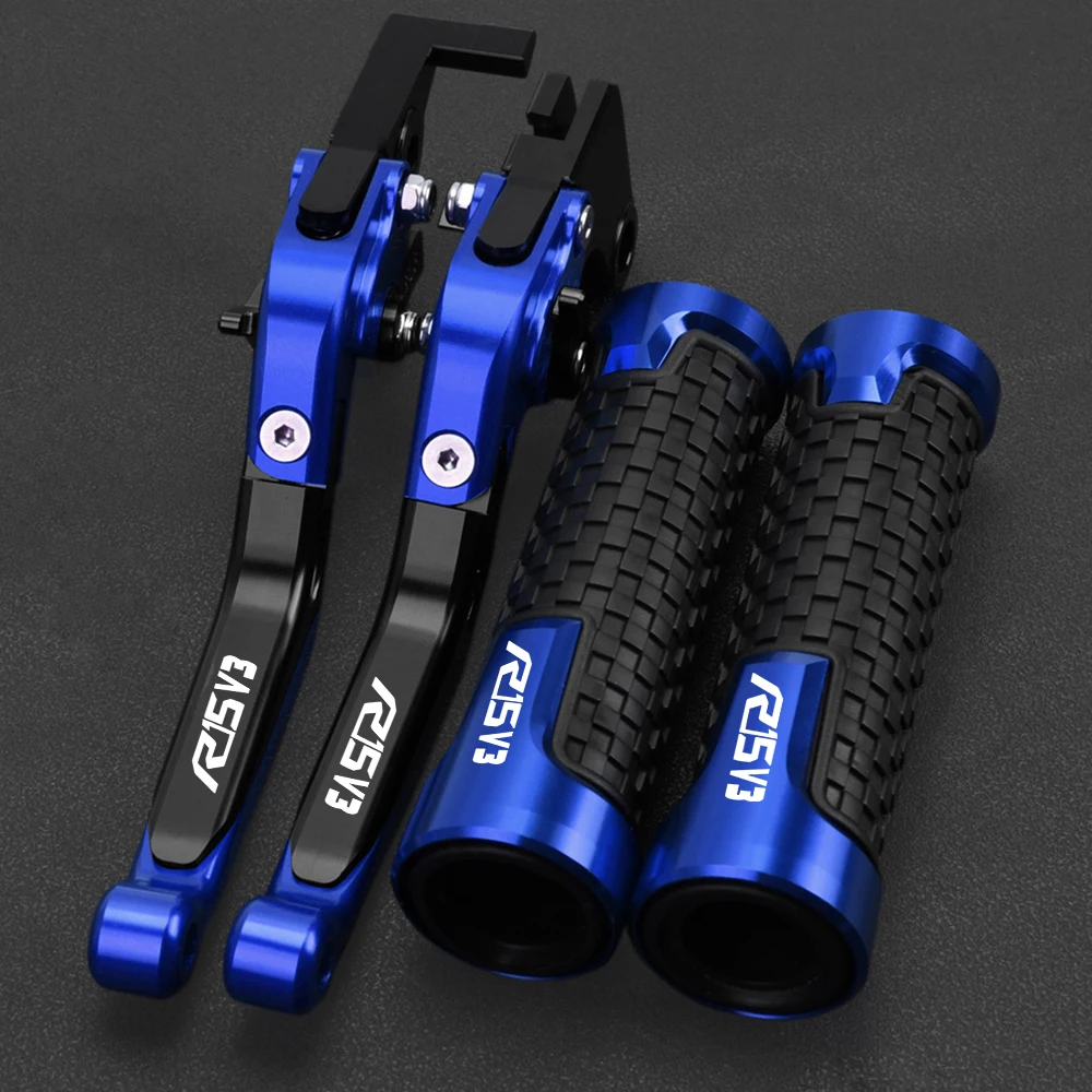 

motorcycles CNC aluminum Accessories Adjustable Brake Clutch Lever Handle Hand Grips Ends FOR YAMAHA RaptorYFM660 2001-2004