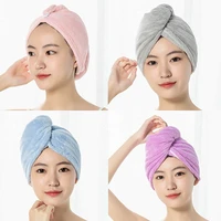 thicker shower long curly hair cap towel women adult bathroom absorbent quick drying bath microfiber wisp dry head hair towel