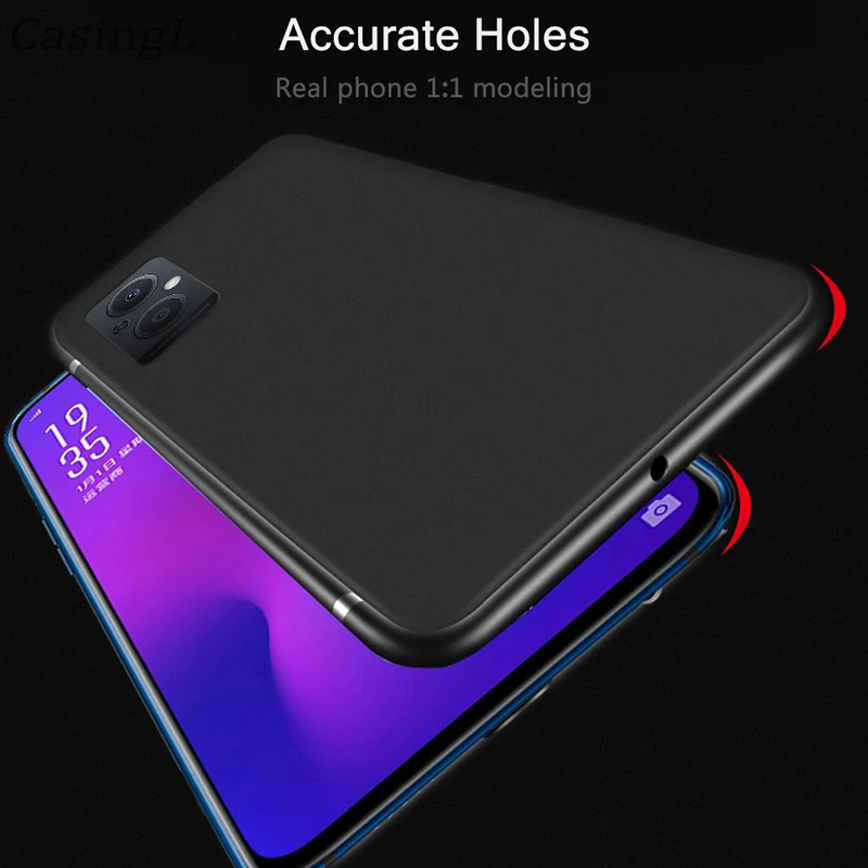 Case For OPPO Reno7 Z 5G Full Protection Soft Silicone Matte Cover oppo Reno 7 Pro Shockproof |