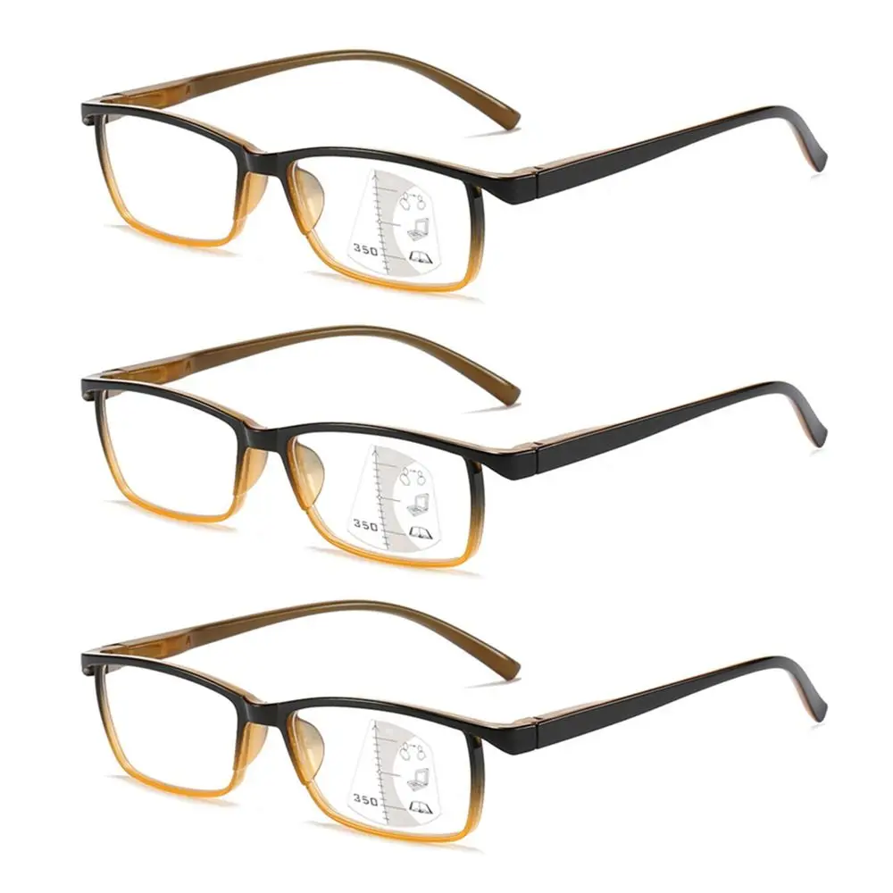 

Мужские и женские очки для чтения с простой защитной оправой для глаз, прогрессивные многофокальные ультратонкие очки с защитой от синего с...