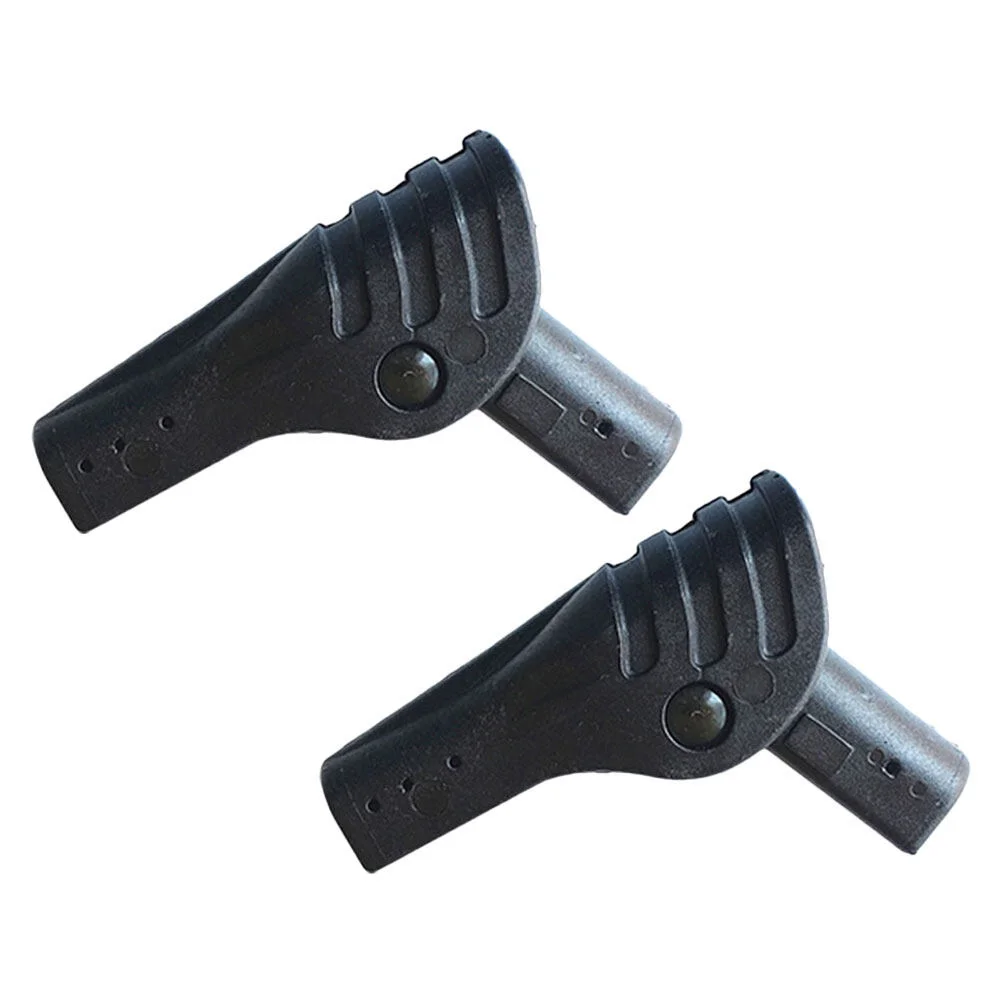 

2 Pcs Tool Support Rod Adapter Automatic Tent Accessories Supplies Camping Nylon Connector