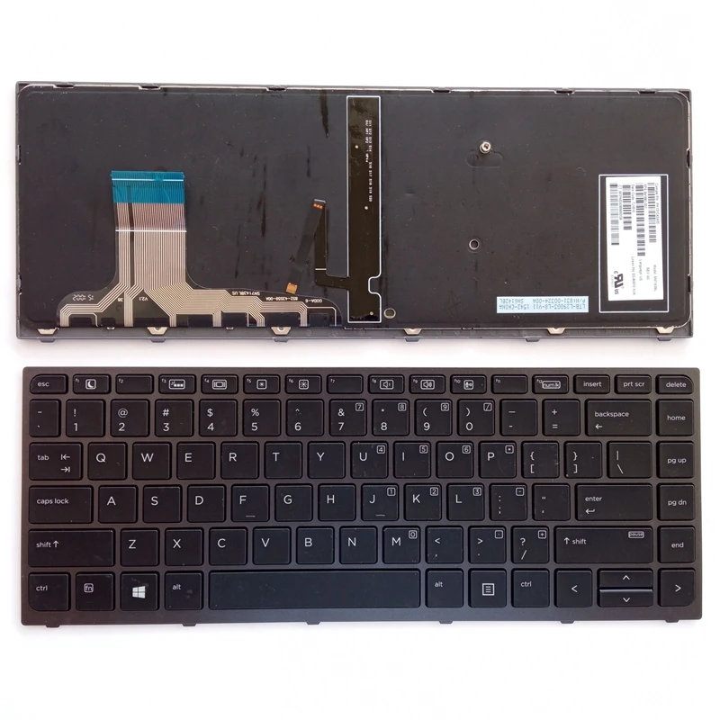 Клавиатура US/SP/LA/BR/UK English для ноутбука HP ZBook Studio G3 Mobile US с подсветкой клавиш 841681-001 PK131C41A00.