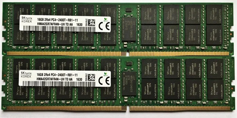 

RAM x240 nx360 M5 X3850 X6 Server Memory 16G DDR4 2400T ECC REG 1PCS