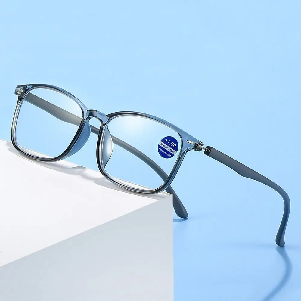 

Очки для чтения с защитой от синего света, оптические аксессуары для чтения с блокировкой синих лучей, ультралегкие квадратные очки