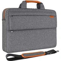 domiso 1415617 inch shockproof laptop sleeve business briefcase waterproof messenger shoulder bag