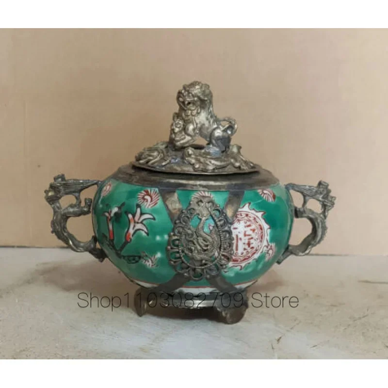 Курильница с фокусировкой из старого фарфора