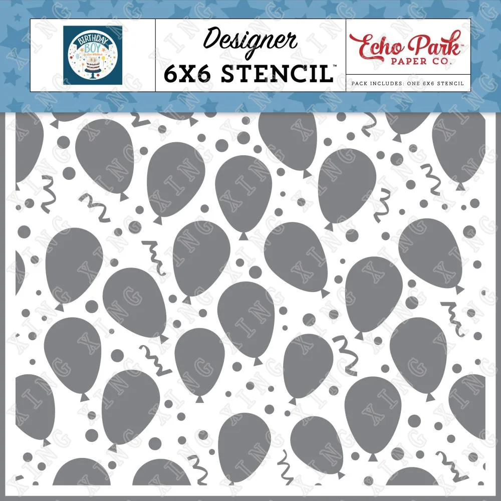 

New Balloons Confetti Diy Embossing Paper Card Template Craft Layering Stencils for Wall Painting Scrapbooking Stamp Album Decor