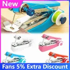 Горячая Распродажа 2021, портативная ручная швейная мини-машинка, ручные инструменты для шитья и рукоделия в домашних условиях, простые инструменты для шитья