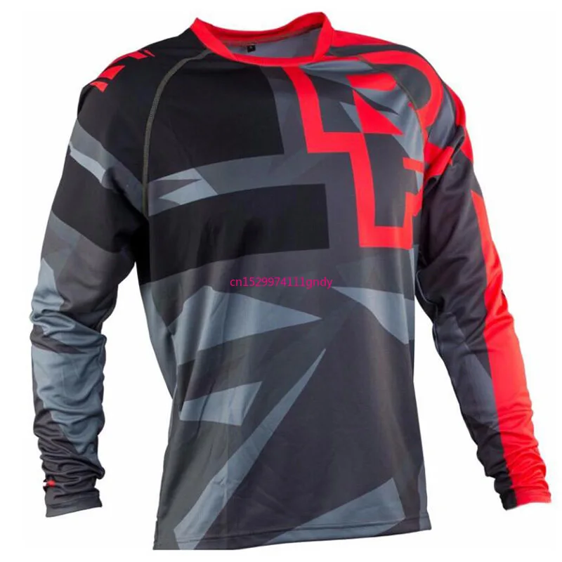 

Men Motocross Jersey Printing Motorcycle Long Sleeve Jersey MTB Downhill Bike Shirt DH MX RBX Cycling Racing Clothes MTB Jerseys