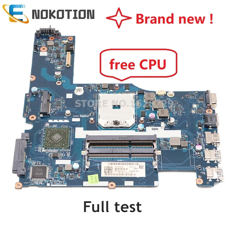 Материнская плата NOKOTION для ноутбука Lenovo G505S разъем FS1 DDR3 90003237 VALGC_GD системная