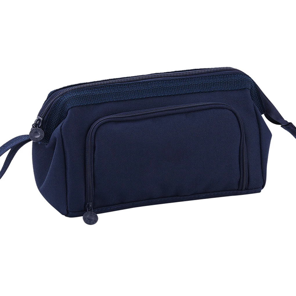 

Pencil Bags Multifunctional Double-Layers Storage Box Stationery Color School Supplies Children Student Home Teacher
