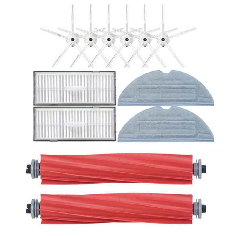 

Replacements Main Side Brush Hepa Filter Mop Cloth For Roborock S7 T7S Plus Robot Vacuum Cleaner Spare Parts