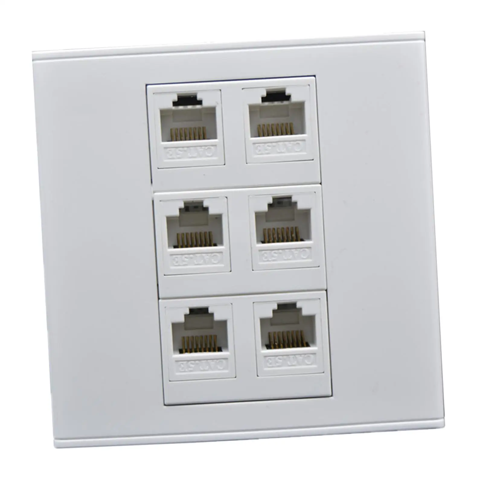 

Настенная панель Ethernet с креплением на стену, профессиональный простой монтаж, Jack панель для установки кабеля, подключения к Интернету