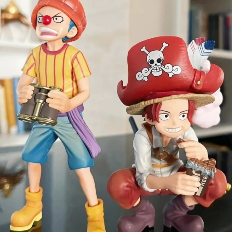 Оригинальная Аниме Фигурка Dxf One Piece Shanks Багги Grandline детская модель страны ВАО