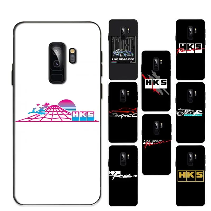

TOPLBPCS Sports Car HKS JDM Accessories Phone Case for Samsung A51 A30s A52 A71 A12 for Huawei Honor 10i for OPPO vivo Y11 cover