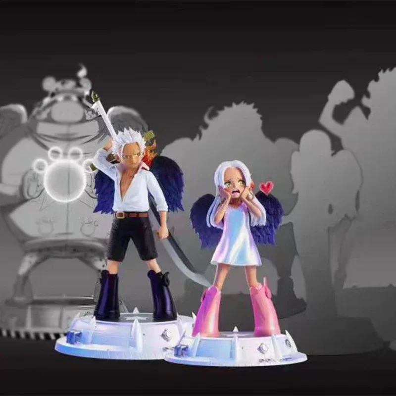 28 см цельные фигурки GK Dracule Mihawk орлиный глаз пылающий ангел аниме коллекция ПВХ