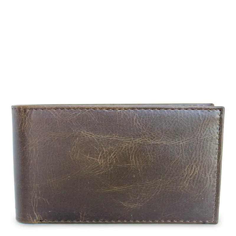 

Men's Genuine American Bison Bifold Wallet with Wing, River Tan, Ages 16 to 99