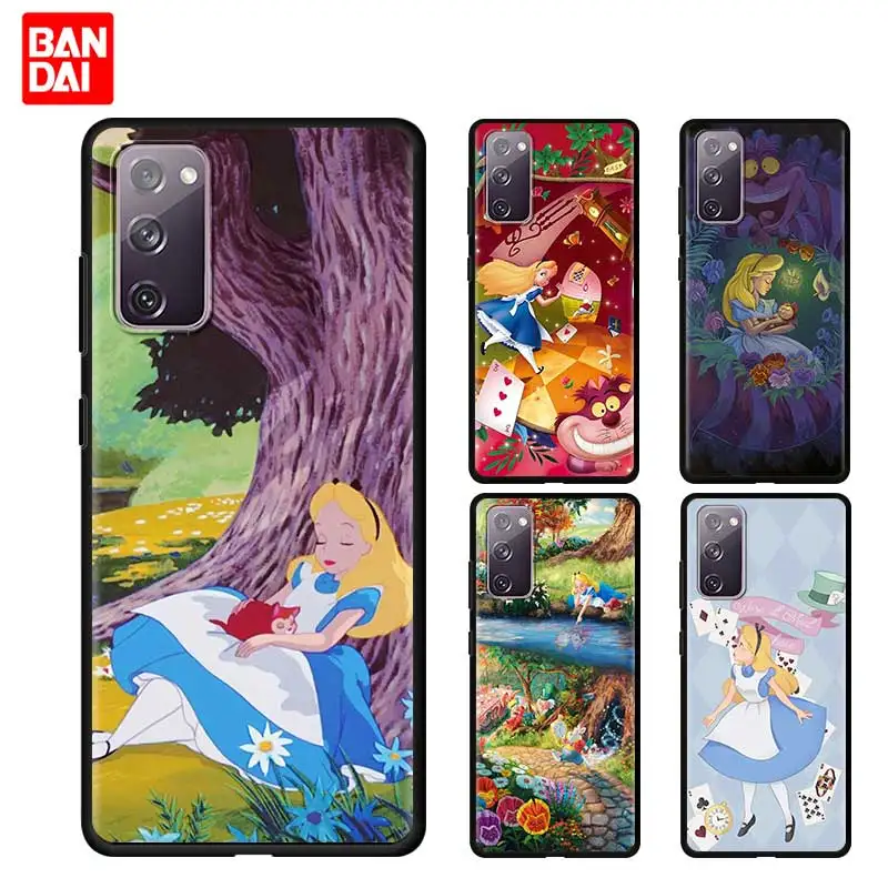 Чехол для телефона с котом Алисы в стране чудес Samsung Galaxy S20 FE S21 S10 S9 Plus Ultra 5G S20fe S21fe