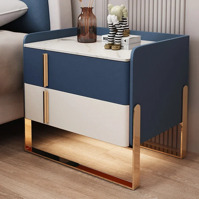 Кофейный прикроватный столик в скандинавском стиле ночная тумбочка для спальни