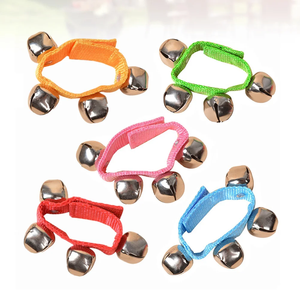 10 шт. ручная рукоятка детская игрушка колокольчик наручные колокольчики детские