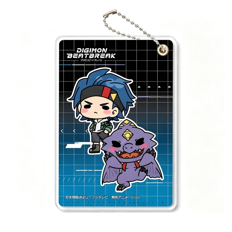 Фото Акриловая мини-фигурка-подставка DIGIMON BEATBREAK 6 см, декоративная подставка, реквизит для косплея, подарок для друзей, на фестивали, в стиле мультфильмов №2