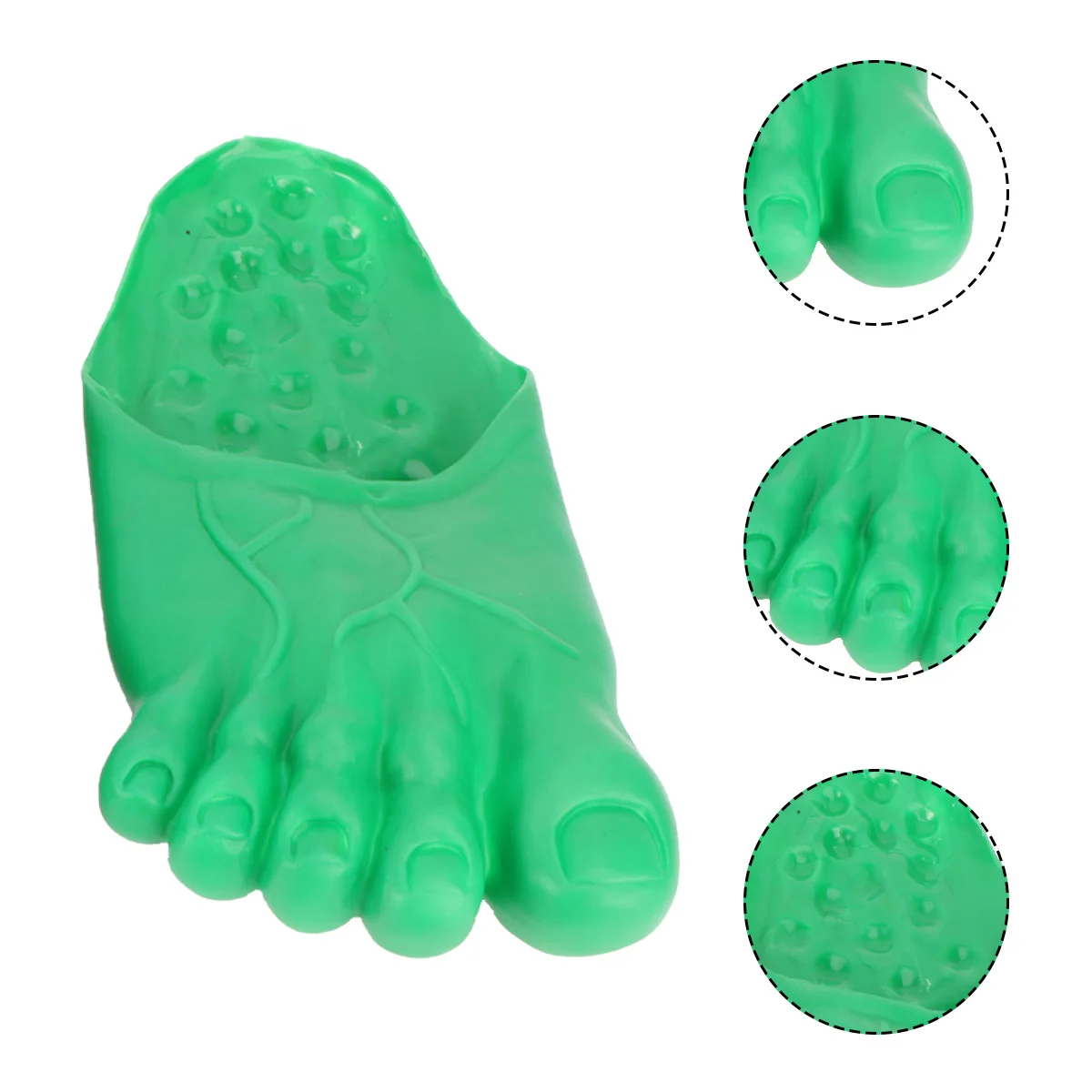

Slippersslides Fish Shoes Flops Animal Funny Accessoriesadultshands Cloud Slide Adult Green Costume Props Feet Giant Party
