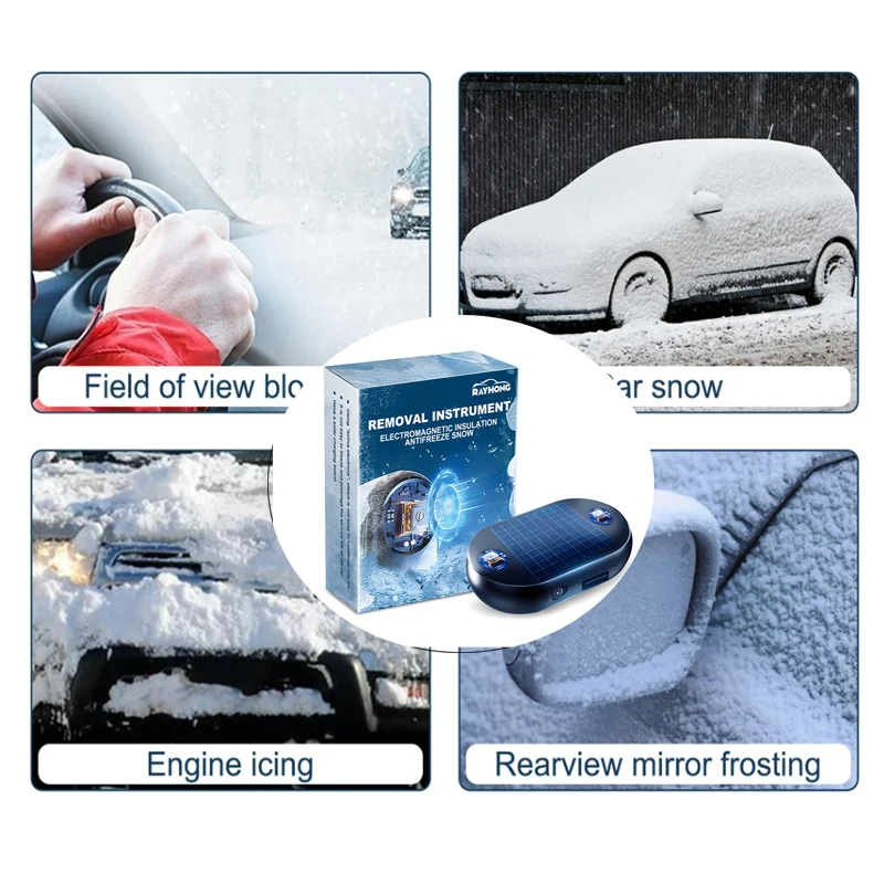 Инструмент для удаления снега портативный прибор быстрого размораживания на