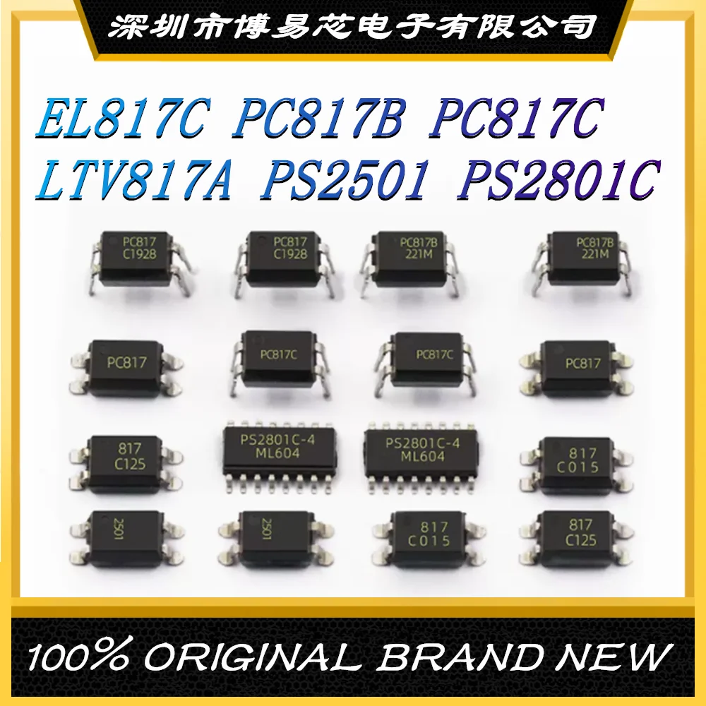 PC817B EL817C PC817A/PS2501 PS2801C-4 In-line SMD optocoupler optocoupler chip