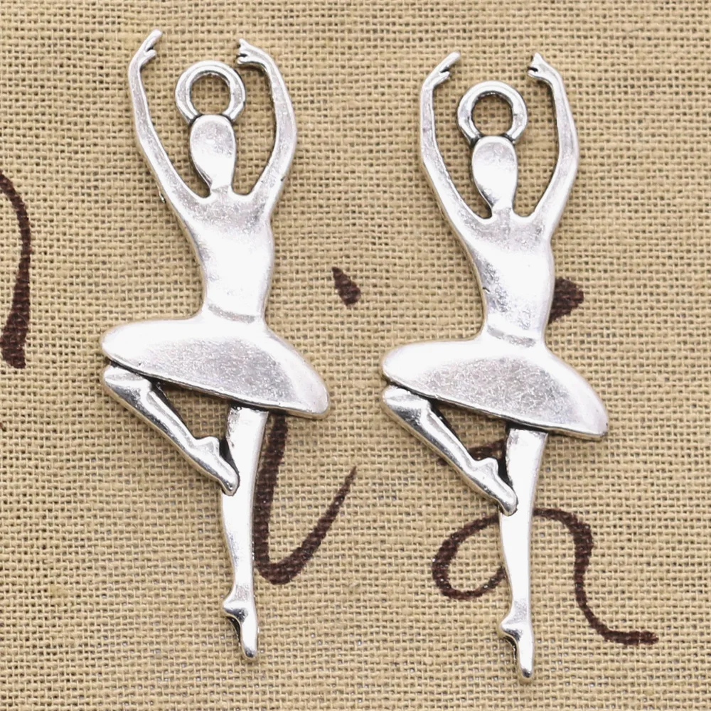 5 шт., подвески для танцев, 63x23 мм