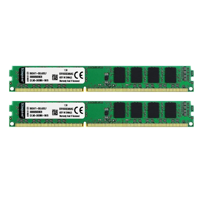 

5PCS / 10PCS Set kingston DDR3 Desktop Memory DIMM ram 2RX8 PC3-10600 12800 2GB 4GB 8GB DDR3 1333MHz 1600MHz Memory