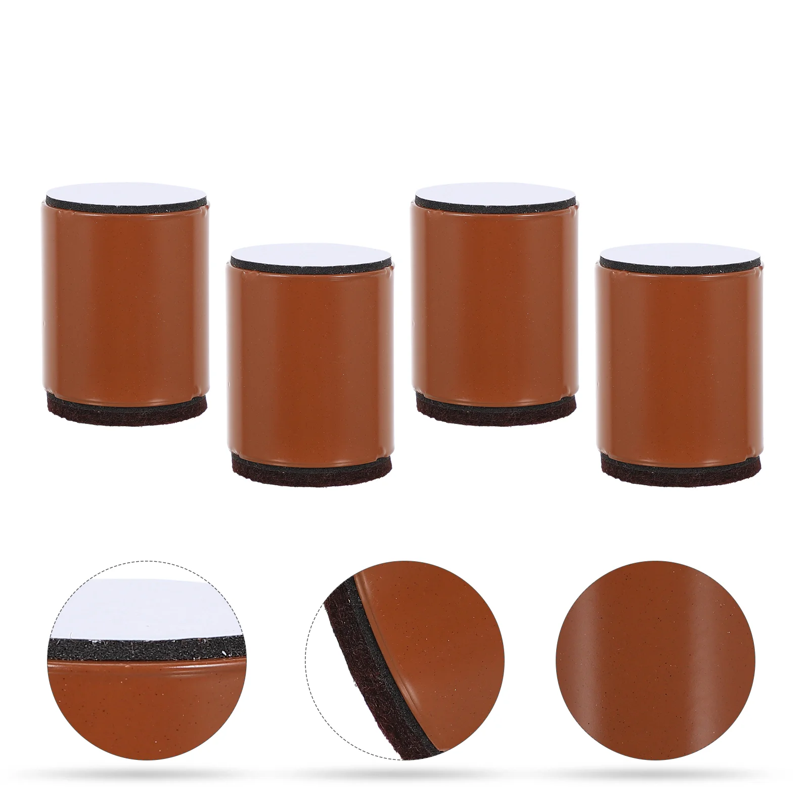 

4 Pcs Desk Chair Heightening Pads Foot Furniture Mat Lifting Home Feet Cupboard Carbon Steel Bed Raising