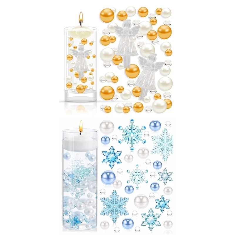 

Vase Filler Floating FauxPearls DecorationsAngel/Snowflake FloatingPearls