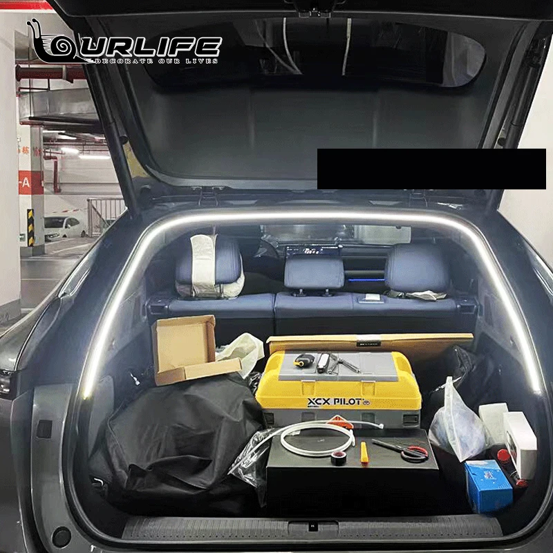 

Для Haval Jolion Pro 2024 2025 светильник для багажника автомобиля, гибкое освещение багажника, водонепроницаемая лампа для внутренней атмосферы