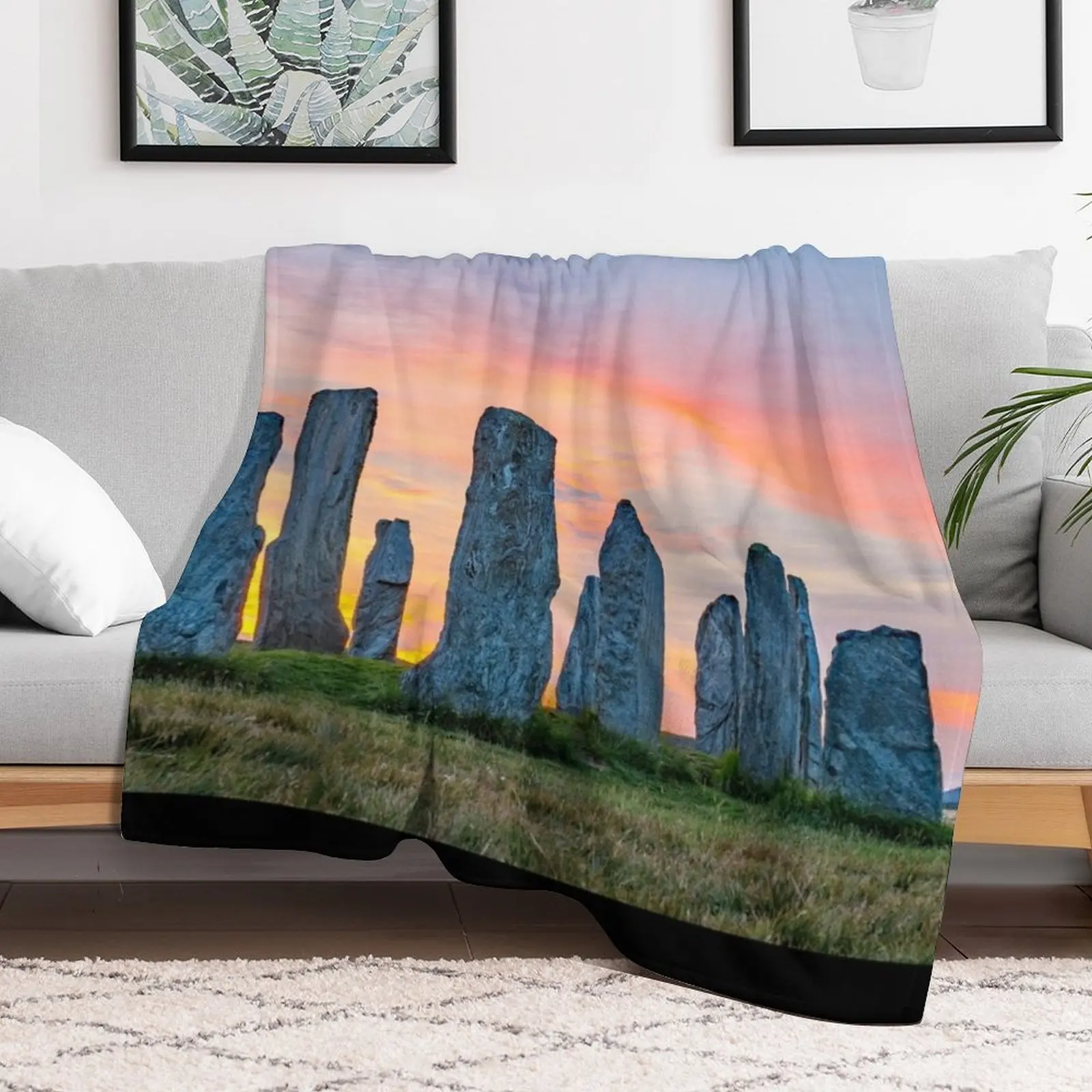 Стоячие камни Callanish внешнее одеяло для невесты одеяла спального мешка