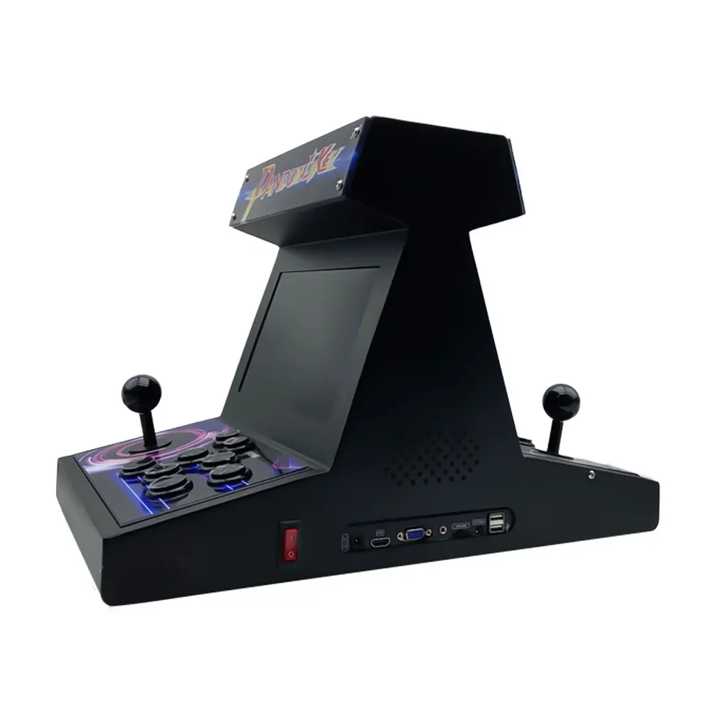 

2023 New 11,000 in 1 Pandora Arcade Game Box Machine 10 inches 720P HD Double-sided screen Mini Arcade 1-4 Players Video Console