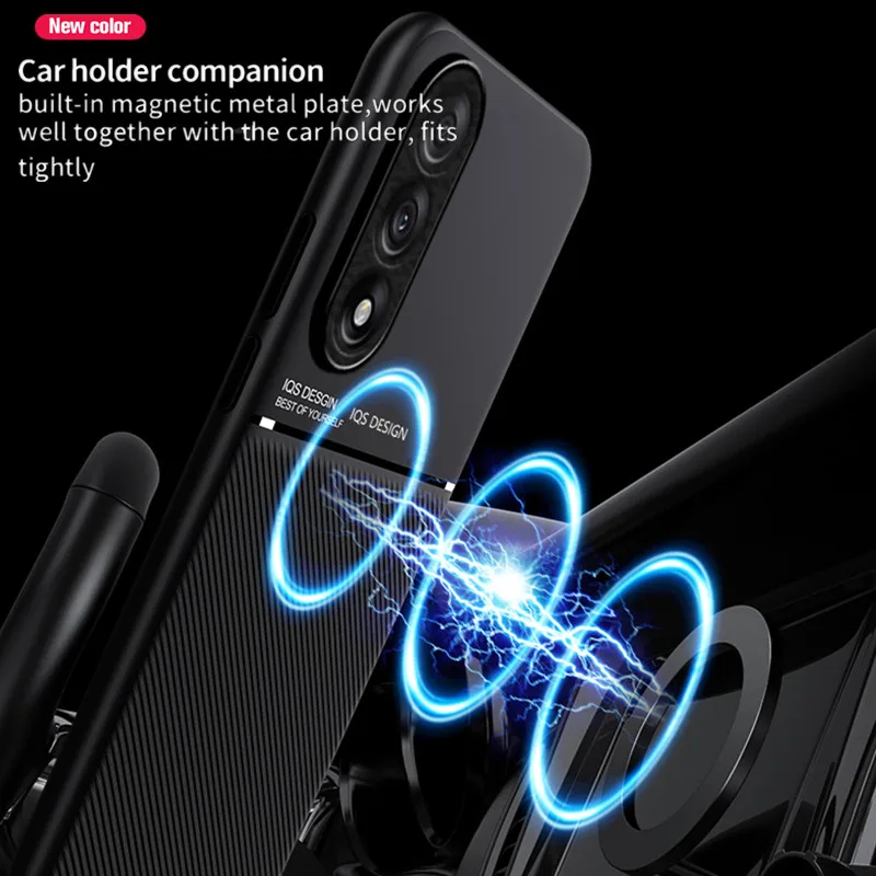 Фото Прочный нескользящий магнитный чехол для OnePlus Nord 5 CE 5 CE5 5G, защитный чехол на заднюю панель, чехол Fundas Capa №3