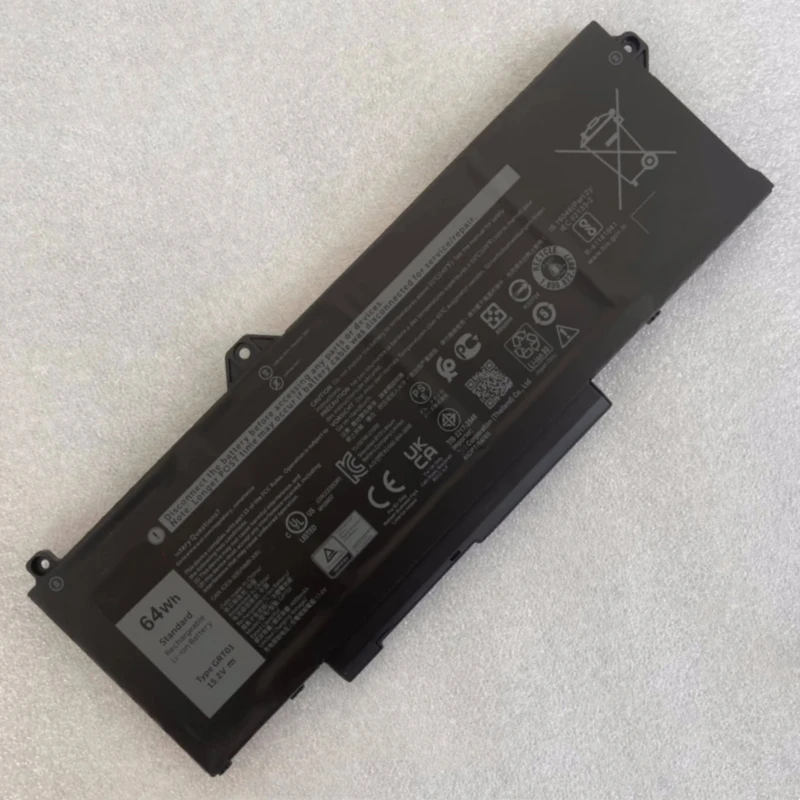 Аккумулятор GRT01 R05P0 9JRV 0 для Dell Precision 15 3561 3571 3581 3470 Alienware M17 R5 M18 R1 Latitude 5421 5431 5521 5531 P50E002
