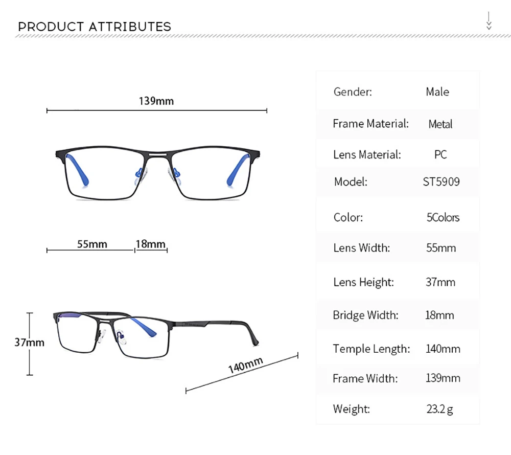 Men Blue Light Blocking Reading Glasses Myopia Prescription Eyeglasses Frames Women Polarized Sunglasses Photochromic Eyewear