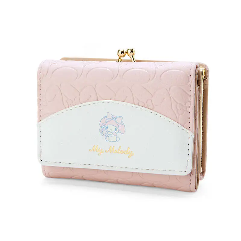 Miniso Sanliou милый кошелек HelloKitty девушка веер подарок металлическая застежка для