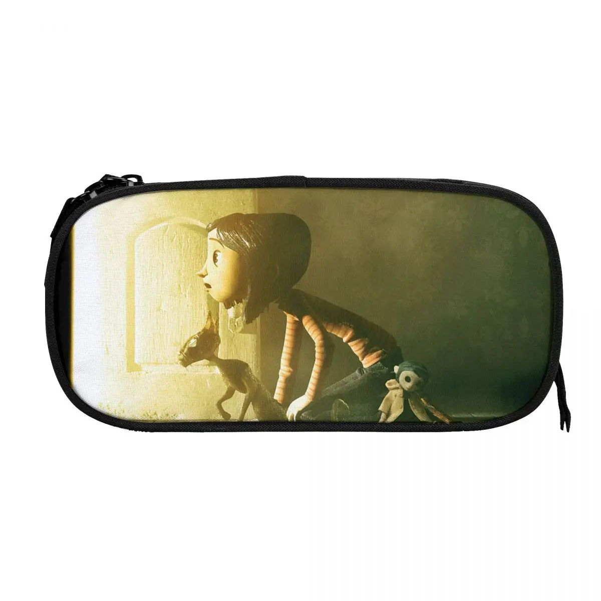 Student School Anime Zipper Pen Bag Child Stationery Bag Pencase Gift