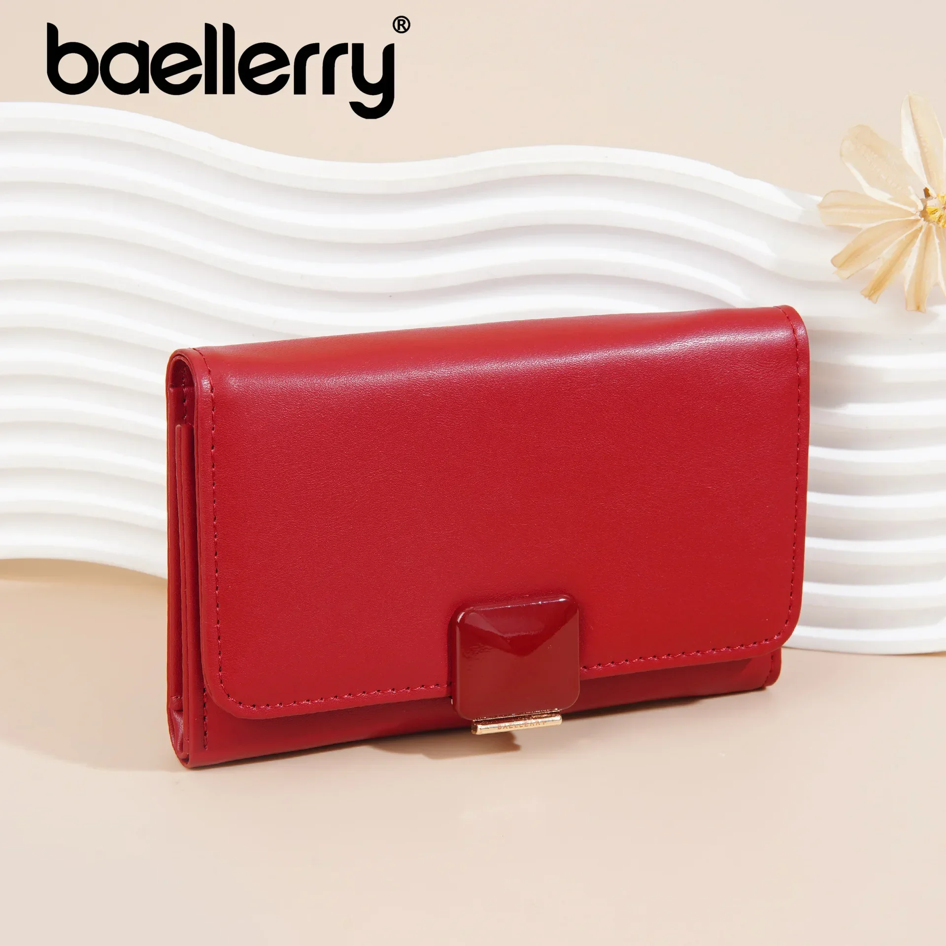 Средние кошельки для женщин Дамский кошелек Роскошный дизайнерский трендовый