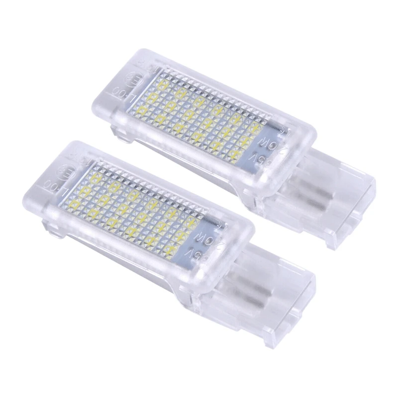 

2Pcs Car LED Footwell Light Trunk Lamp for Golf Plus Jetta Passat CC EOS Scirocco Tourage Sharan Caddy
