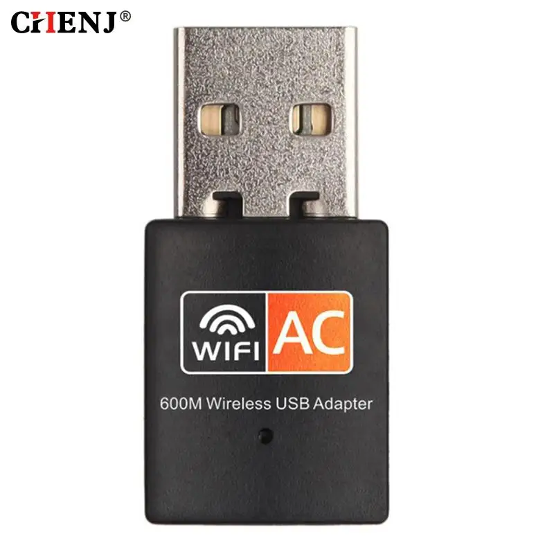 

1pc Wireless USB WiFi Adapter 600Mbps wi fi Dongle PC Network Card Dual Band wifi 5 Ghz Adapter Lan USB Ethernet Receiver