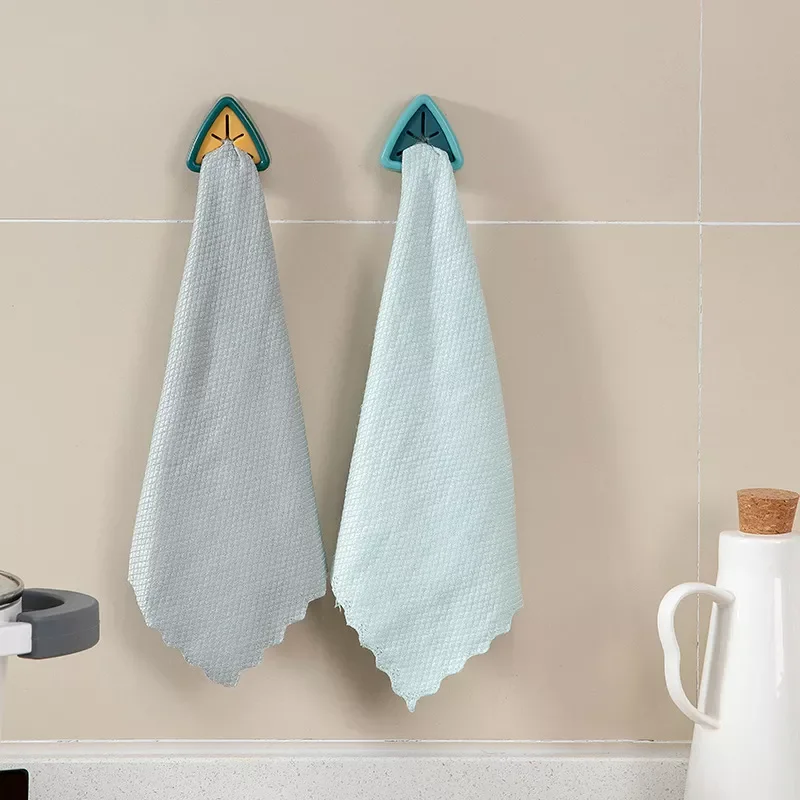 

Towel Holder Towel Storage Racks Hanger Adhesive Towels Storage Wash Cloth Clip Sucker Wall Window Bathroom Kitchen Accessories
