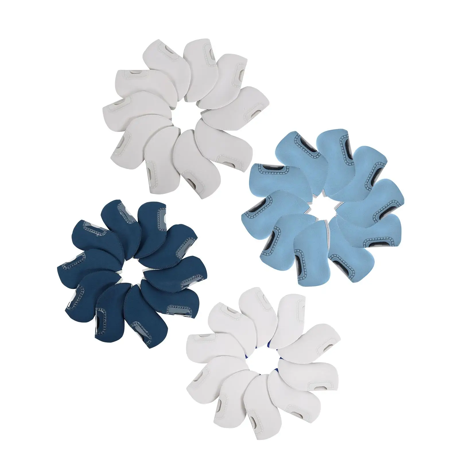 

10 шт., металлические Чехлы для гольфа