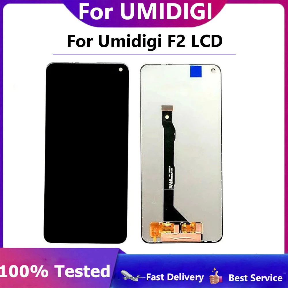 

6.53 inch 100% High Quality Tested LCD For UMIDIGI F2 LCD Display+Touch Screen Digitizer Glass Panel Replacement For f2