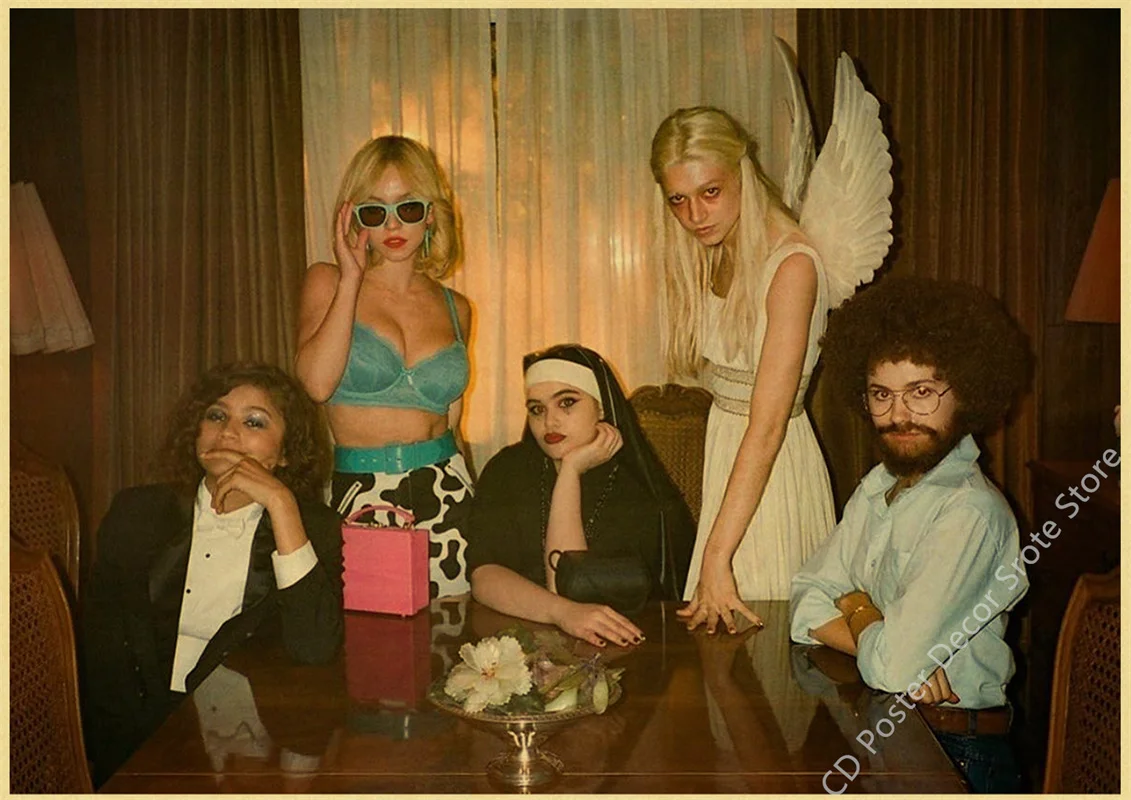 

Плакат Эуфория А4/A3 Крафт-бумага